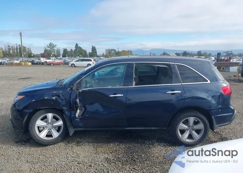 2011 Acura Mdx Technology Package from USA, damaged, VIN 2HNYD2H62BH506966